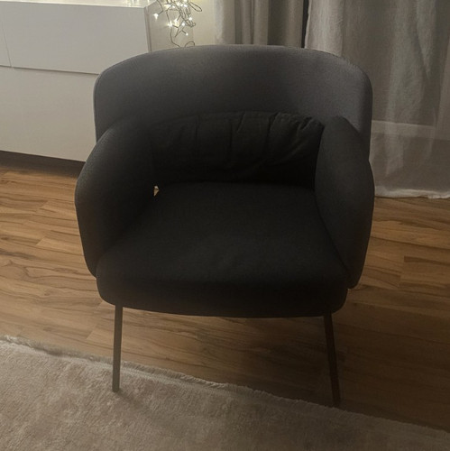 Polstersessel schwarz