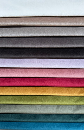 Samt velour stoff meterware - samt,